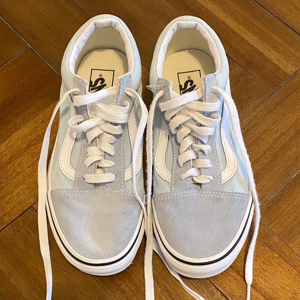 Vans Sky Blue Canvas Sneakers